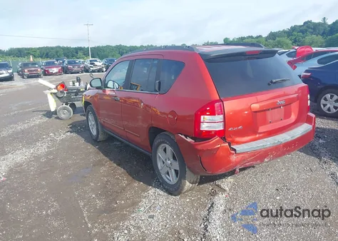 2008 Jeep Compass Sport z USA, uszkodzony, nr VIN 1J8FF47W18D795051